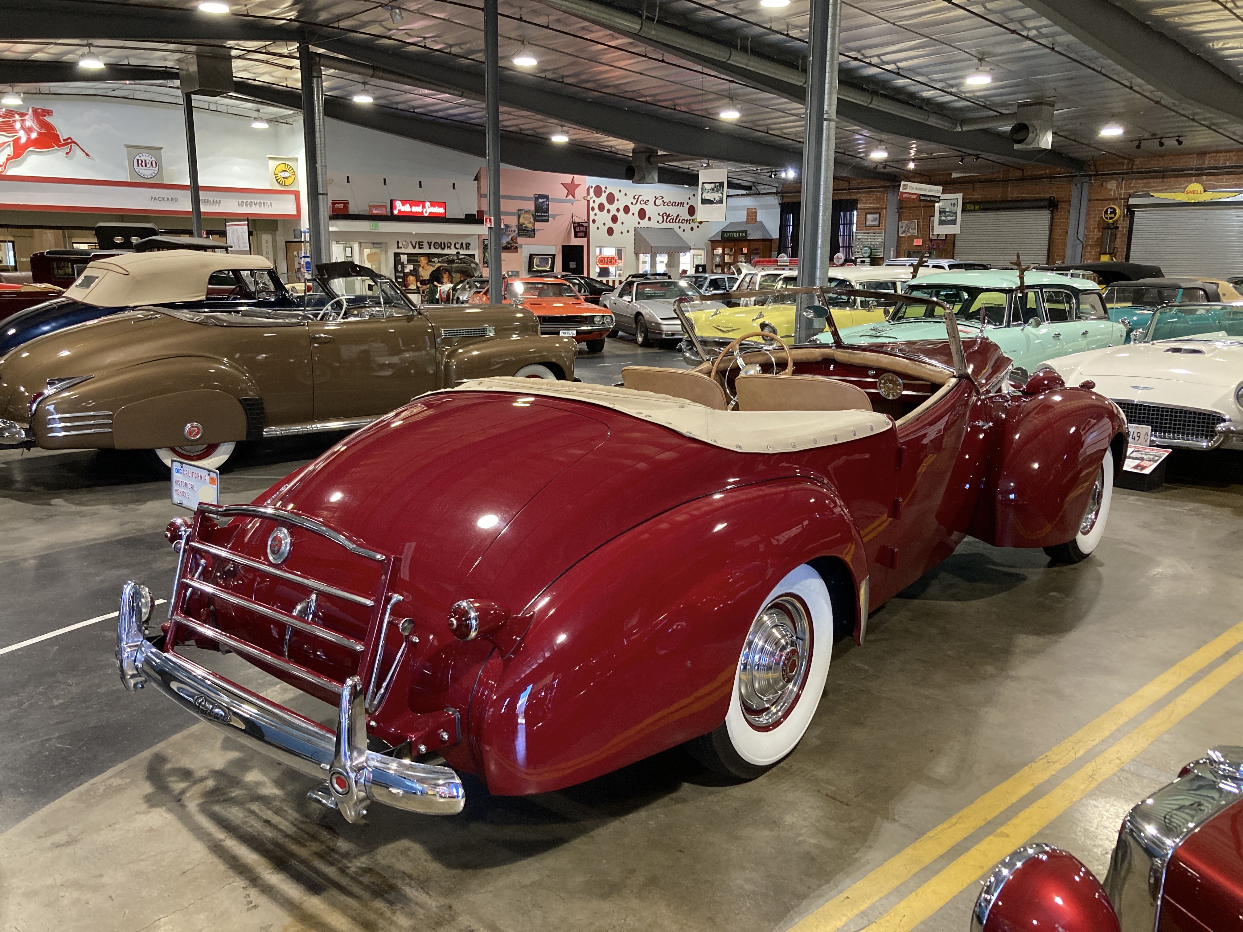 Miniature Voiture Western Models 1/43 - Packard Darrin Open 1940 - Verte - Métal - Occasion